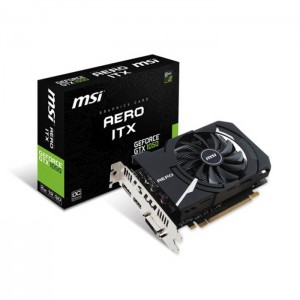 Placa Gráfica MSI GeForce GTX1050 AERO ITX 2GB OCV1 GDDR5 (PCI-E)